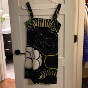 Vibrant print dress with straps - Marimekko